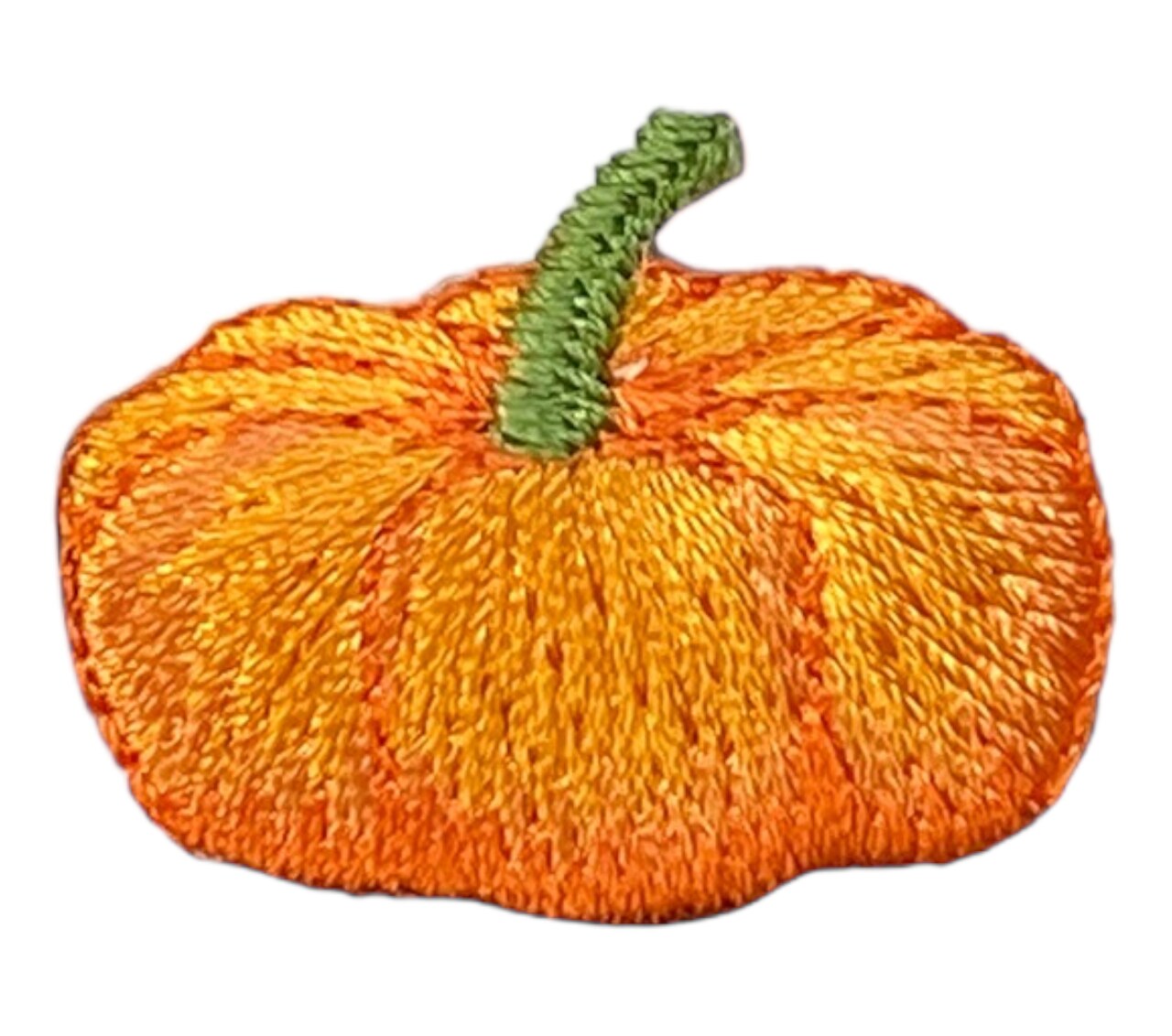 Small Pumpkin, Gourd, Thanksgiving, Embroidered, Iron on Patch